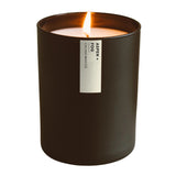 Calyan Wax Co. Matte Black Glass Tumbler Candle 10.2 Oz. - Aspen & Fog