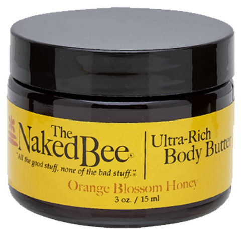 Naked Bee Body Butter 3 Oz. - Orange Blossom Honey at FreeShippingAllOrders.com - Naked Bee - Body Lotion