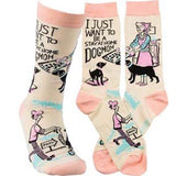 Primitives by Kathy Socks - Be A Stay At Home Dog Mom at FreeShippingAllOrders.com - Primitives by Kathy - Socks