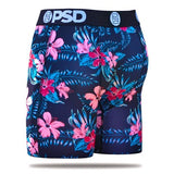 PSD Underwear Boxer Briefs - Floral Past Time at FreeShippingAllOrders.com - PSD Underwear - Boxer Briefs