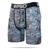 PSD Underwear Boxer Briefs - Money Diamond at FreeShippingAllOrders.com - PSD Underwear - Boxer Briefs