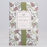 Greenleaf Large Scented Envelope Sachet Pack of 6 - Silver Spruce at FreeShippingAllOrders.com - Greenleaf Gifts - Sachets