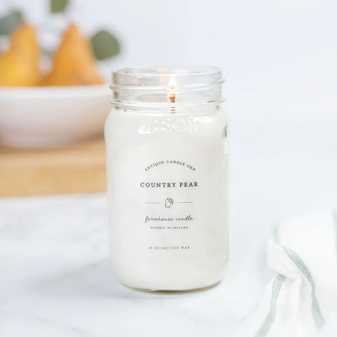Antique Candle Co. Soy Candle 16 Oz. - Country Pear
