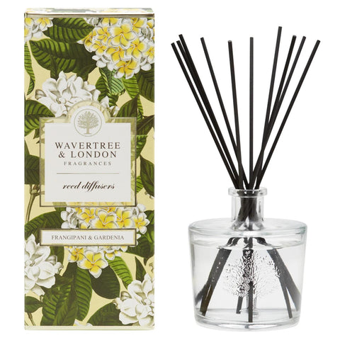 Australian Soapworks Wavertree & London Reed Diffuser 250 ml - Frangipani & Gardenia