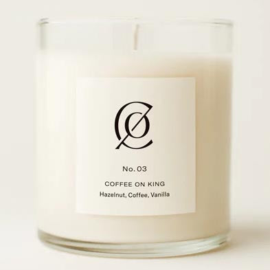 Charleston Candle Co. Soy 9 Oz. Jar Candle - Coffee on King No. 03
