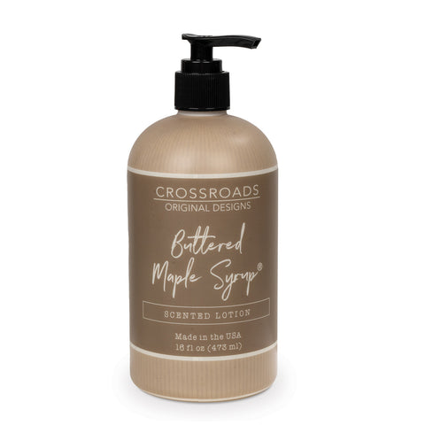 Crossroads Hand Lotion 16 Oz. - Buttered Maple Syrup