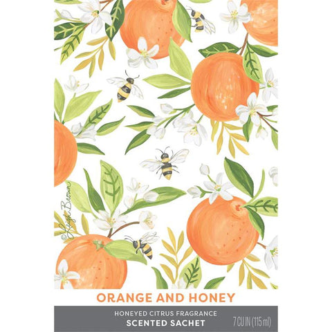 Juego de 6 bolsitas perfumadas Fresh Scents - Miel de naranja