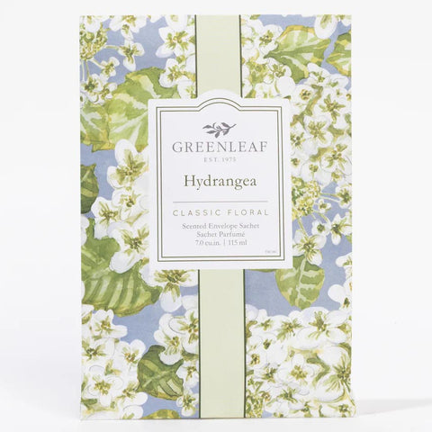 Greenleaf Large Scented Envelope Sachet Pack of 6 - Hydrangea