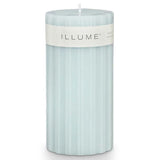 Illume Fragranced Medium Pillar Candle 6” - Fresh Sea Salt