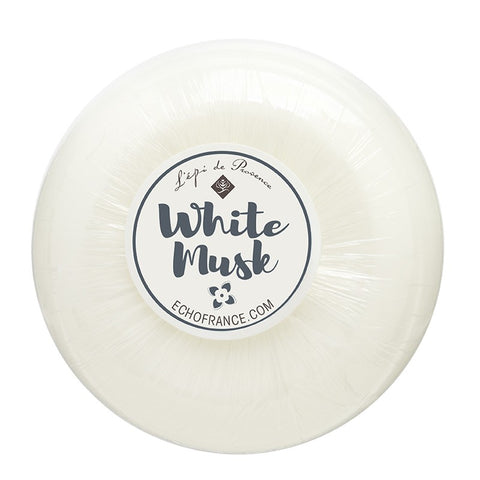 L'epi de Provence Round Soap 150g - White Musk
