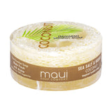 Maui Soap Company Sea Salt & Kukui Exfoliating Loofah Soap 4.75oz- Coconut