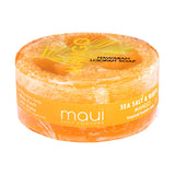 Maui Soap Company Sea Salt & Kukui Exfoliating Loofah Soap 4.75oz- Mango