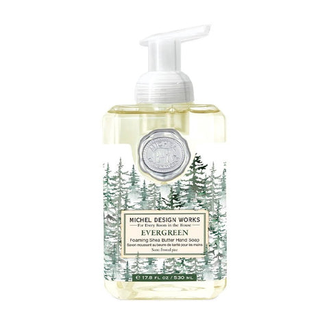 Michel Design Works Foaming Shea Butter Hand Soap 17.8 Oz. - Evergreen