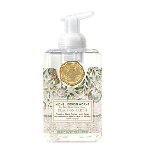 Michel Design Works Foaming Shea Butter Hand Soap 17.8 Oz. - Peace on Earth