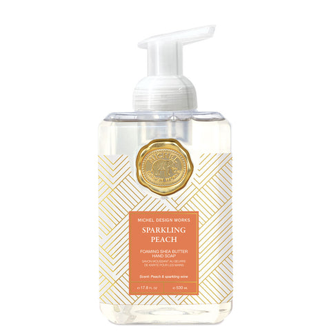 Michel Design Works Foaming Shea Butter Hand Soap 17.8 Oz. -  Sparkling Peach