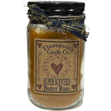Thompson’s Candle Co. Mason Jar Candle 12 oz. - Butter Rum