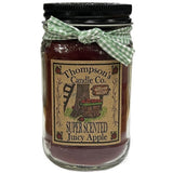 Thompson’s Candle Co. Mason Jar Candle 12 oz. - Juicy Apple