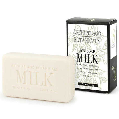 Archipelago Botanicals Bar Soap 5.2 oz. - Soy Milk - FreeShippingAllOrders.com