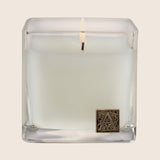 Aromatique Cube Glass Candle 12 Oz. - Bourbon & Bergamot - FreeShippingAllOrders.com