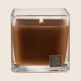 Aromatique Cube Glass Candle 12 Oz. - Cinnamon Cider - FreeShippingAllOrders.com