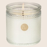 Aromatique Textured Glass Candle 6 Oz. - The Smell of Spring - FreeShippingAllOrders.com