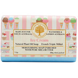 Australian Soapworks Wavertree & London 200g Soap - Ice Cream - FreeShippingAllOrders.com