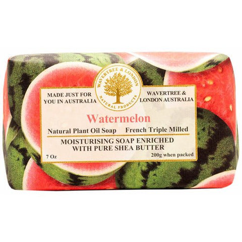 Australian Soapworks Wavertree & London 200g Soap - Watermelon - FreeShippingAllOrders.com