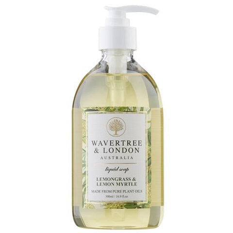 Australian Soapworks Wavertree & London Liquid Soap 16.9 oz. - Lemon Myrtle & Lemongrass - FreeShippingAllOrders.com