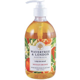 Australian Soapworks Wavertree & London Liquid Soap 16.9 oz. - Sicilian Orange - FreeShippingAllOrders.com