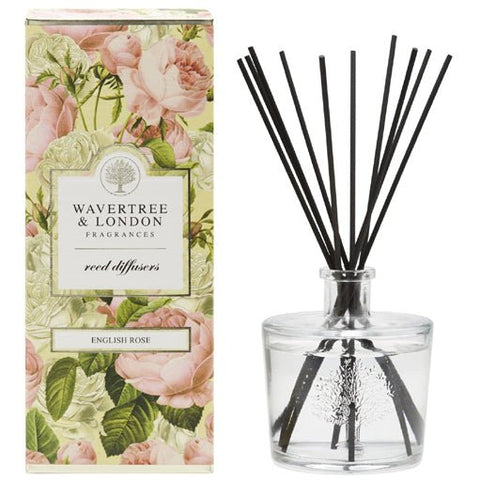 Australian Soapworks Wavertree & London Reed Diffuser 250 ml - English Rose - FreeShippingAllOrders.com