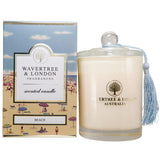 Australian Soapworks Wavertree & London Soy Candle 12 Oz. - Beach - FreeShippingAllOrders.com