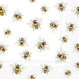 Boston International Cocktail Napkins - Save the Bees - FreeShippingAllOrders.com