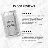 Bravo Sierra Antibacterial Body Wipes - 10 Count - FreeShippingAllOrders.com