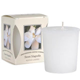 Bridgewater Candle Boxed Votive Pack of 4 - Sweet Magnolia - FreeShippingAllOrders.com