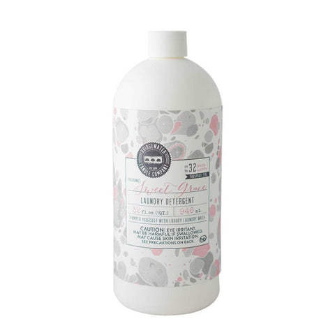 Bridgewater Candle Laundry Detergent 32 Oz. - Sweet Grace NEW SHAPE - FreeShippingAllOrders.com