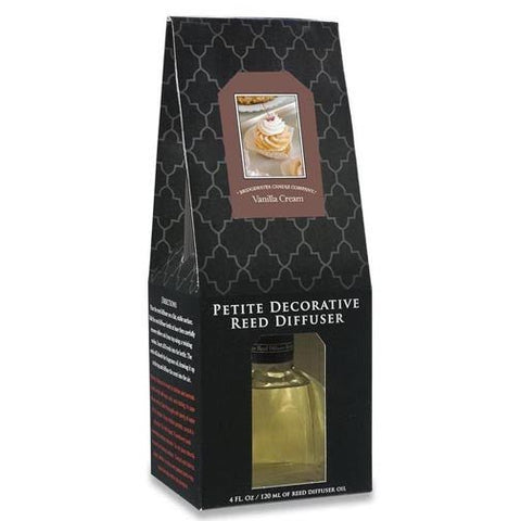 Bridgewater Candle Petite Decorative Reed Diffuser 4 Oz. - Vanilla Cream - FreeShippingAllOrders.com