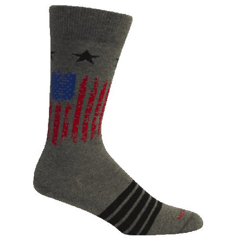 Brown Dog Hosiery Men's Socks - Alamance Grey - FreeShippingAllOrders.com