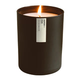 Calyan Wax Co. Matte Black Glass Tumbler Candle 10.2 Oz. - Aspen & Fog - FreeShippingAllOrders.com