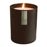 Calyan Wax Co. Matte Black Glass Tumbler Candle 10.2 Oz. - Evergreen & Eucalyptus - FreeShippingAllOrders.com