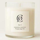 Charleston Candle Co. Soy 9 Oz. Jar Candle - Pineapple Fountain No. 11 - FreeShippingAllOrders.com