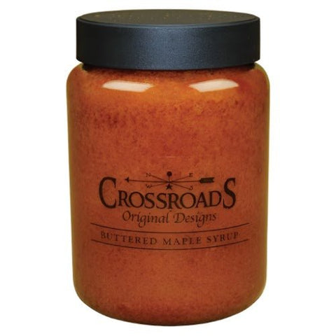 Crossroads Classic Candle 26 Oz. - Buttered Maple Syrup - FreeShippingAllOrders.com