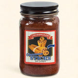 Crossroads Mason Jar Pint Candle 12 Oz. - Cinnamon Sticks - FreeShippingAllOrders.com