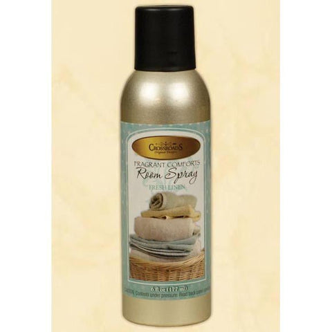 Crossroads Room Spray 6 Oz. - Fresh Linen - FreeShippingAllOrders.com