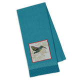 Design Imports Kitchen Towel - Hummingbird Embellished - FreeShippingAllOrders.com