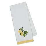 Design Imports Kitchen Towel - Lemon Branch Embellished - FreeShippingAllOrders.com