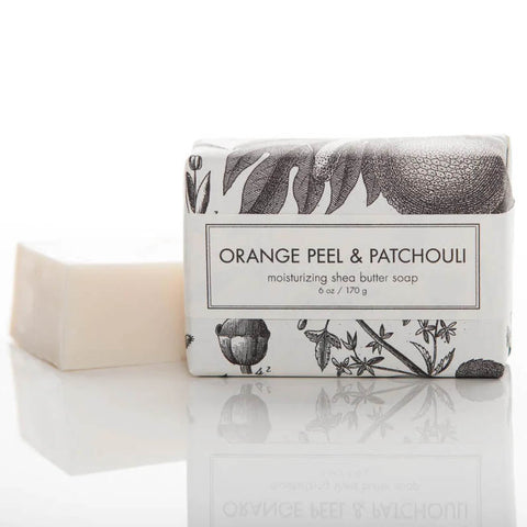 Formulary 55 Shea Butter Bath Soap Bar 6 Oz. - Orange Peel & Patchouli - FreeShippingAllOrders.com