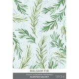 Fresh Scents Scented Sachet Set of 6 - Balsam Fir - FreeShippingAllOrders.com