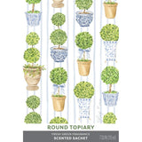 Fresh Scents Scented Sachet Set of 6 - Round Topiary - FreeShippingAllOrders.com