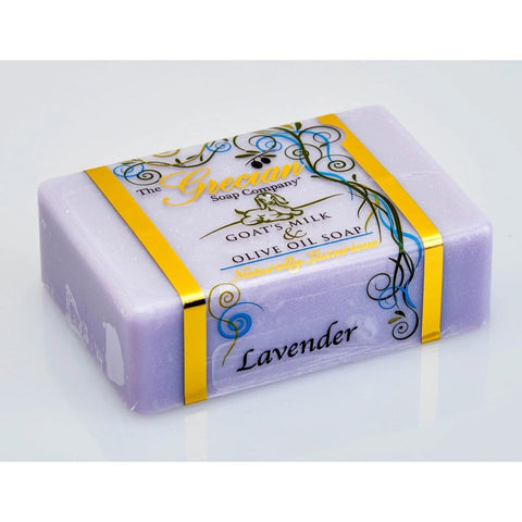 Grecian Soap Company Goats Milk & Olive Oil Soap 5 Oz. - Lavender - FreeShippingAllOrders.com