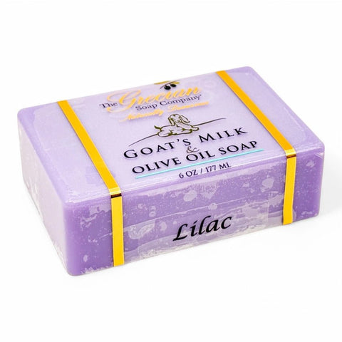 Grecian Soap Company Goats Milk & Olive Oil Soap 5 Oz. - Lilac - FreeShippingAllOrders.com